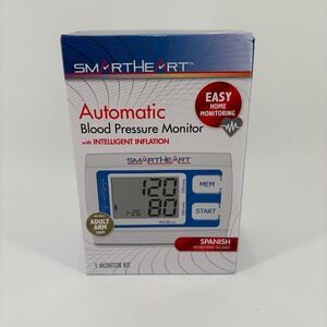 SmartHeart Automatic Digital Blood Pressure Arm‎ Monitor NIB